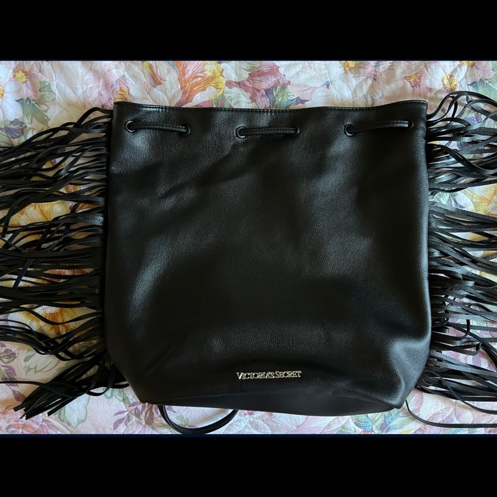 Victoria’s Secret Fringe Drawstring Bag